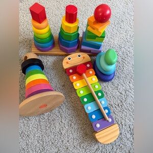 Montessori wooden toys